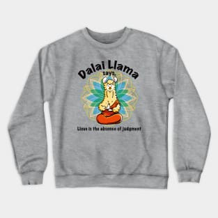 Dalai Llama Crewneck Sweatshirt